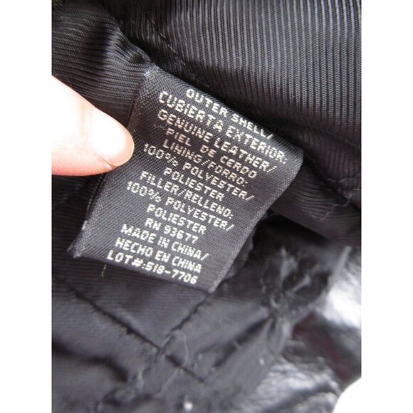 St Johns Bay Jacket Large Genuine Leather Bomber Insulated Heavy Duty* - Picture 11 of 12